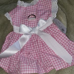 🆕️Doggie Design | Pink Gingham Dress